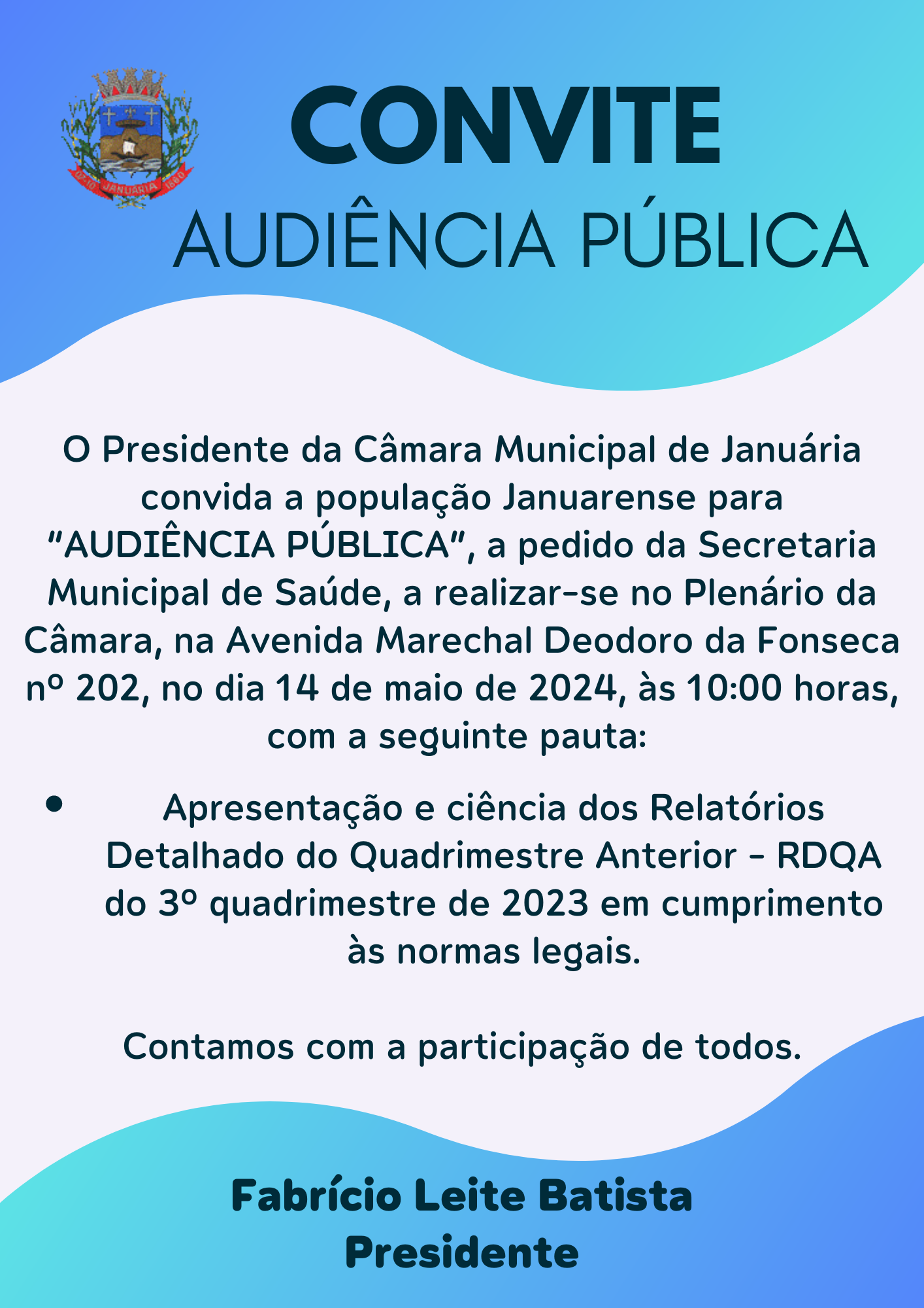 Audiência Pública 14/05/2024.