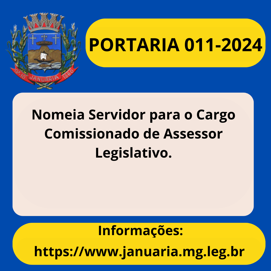 PORTARIA 011 - 2024